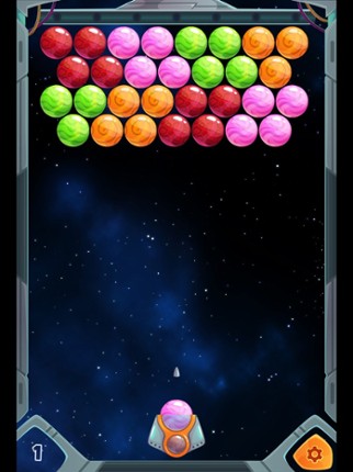Bubble Shooter Planets Image