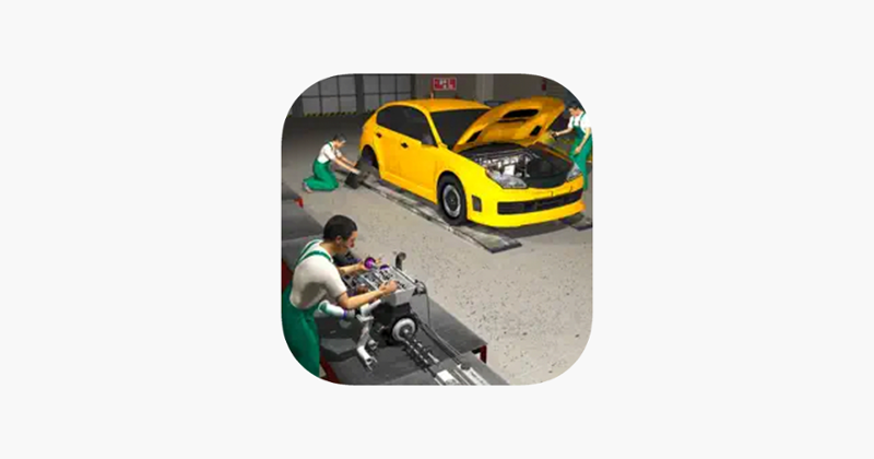 Car Mechanic Engine Overhaul Game Cover