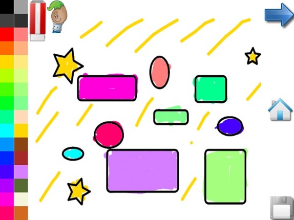 Coloring Shapes for Toddlers ! Image