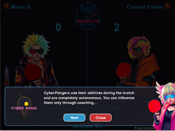 Cyber Pong screenshot