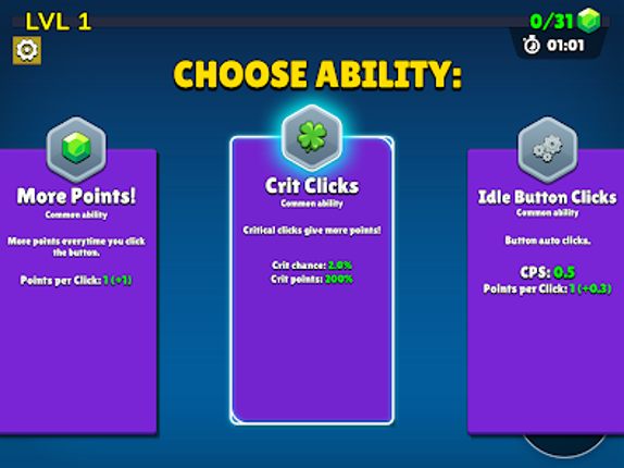 Just Click The Button screenshot