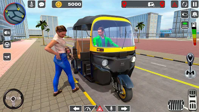 CNG Rickshaw Game TukTuk Auto screenshot