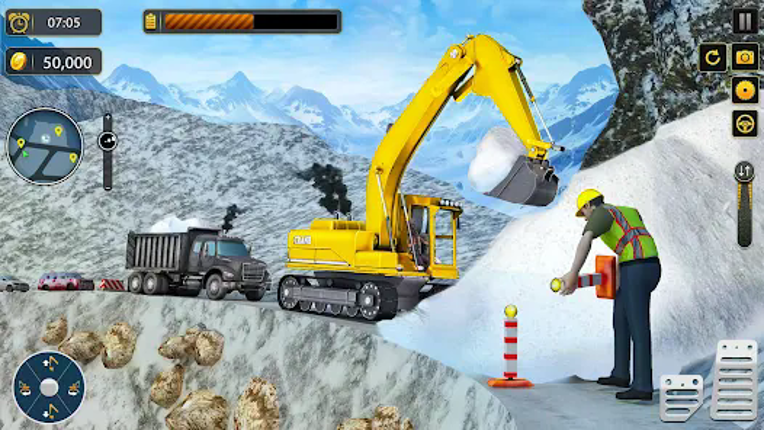 Bulldozer Excavator: JCB Games screenshot