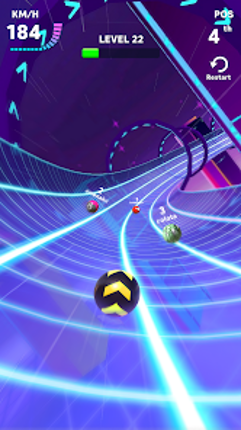 Racing Ball Master 3D screenshot