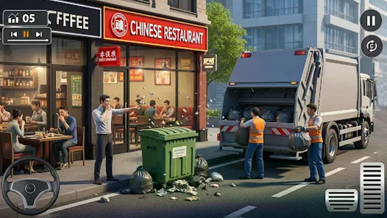City Garbage Trash Truck Game screenshot
