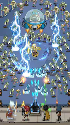 Zombie War Idle Defense Game screenshot