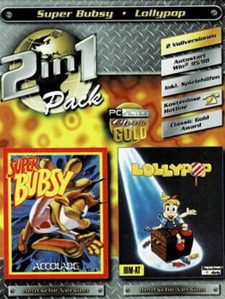 2 in 1 Pack: Super Bubsy/Lollypop Game Cover