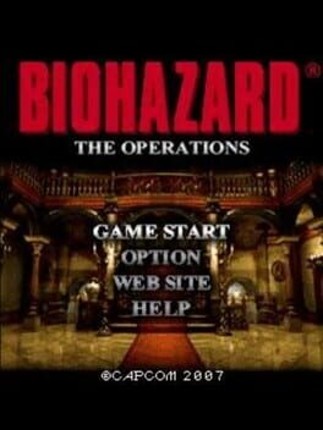 Biohazard The Operations Image