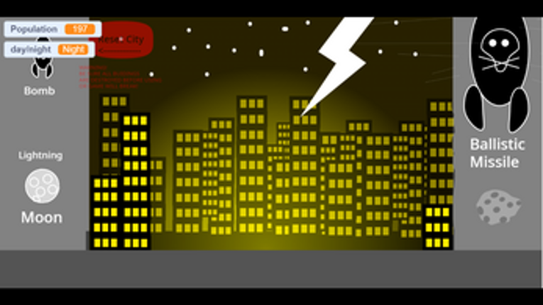 City destruction 2D screenshot