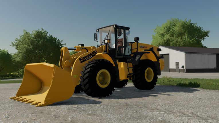 FS22 Kawasaki 90Z7 Wheel Loader Image