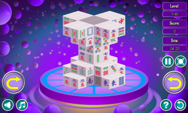 Mahjong 3D screenshot