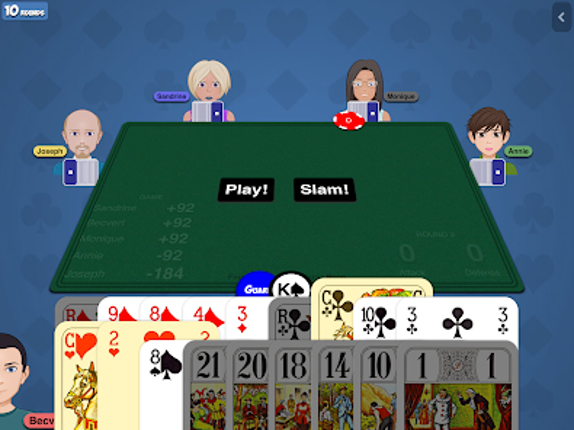 French-Tarot screenshot