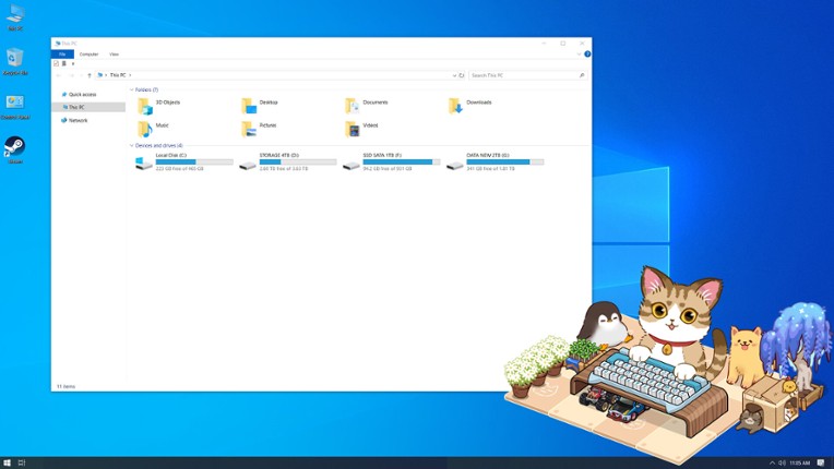 Nekotype Keyboard Cat Simulator screenshot