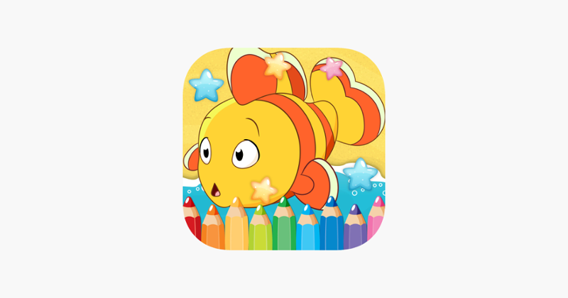 Ocean Drawing Coloring Book - Cute Caricature Art Ideas pages for kids Image