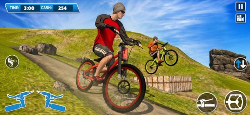 Offroad BMX Bicycle Mad Rider screenshot