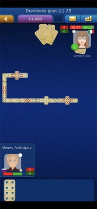 Online Dominoes LiveGames screenshot