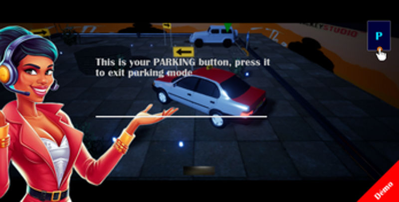 PARKING 3D TAXI DRIVING screenshot