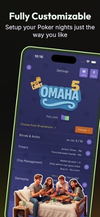 Poker 4 Friends: Chips of Fury screenshot
