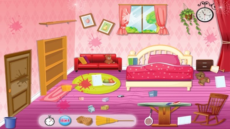 Princess Room Cleanup - Cleaning &amp; decoration game Image
