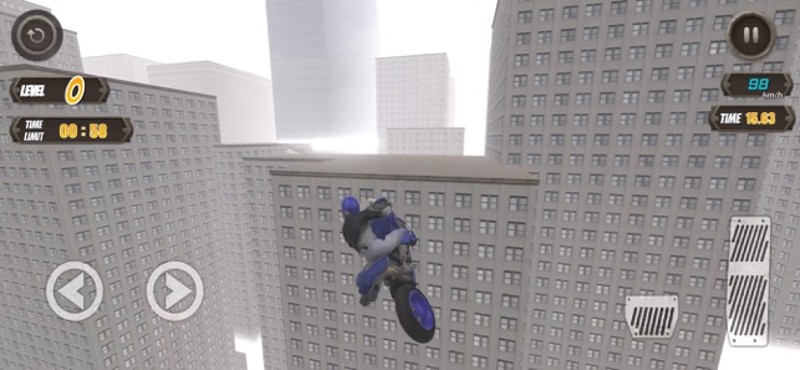 Rooftop Biker screenshot
