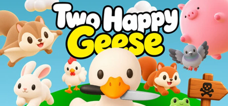 Two Happy Geese Image