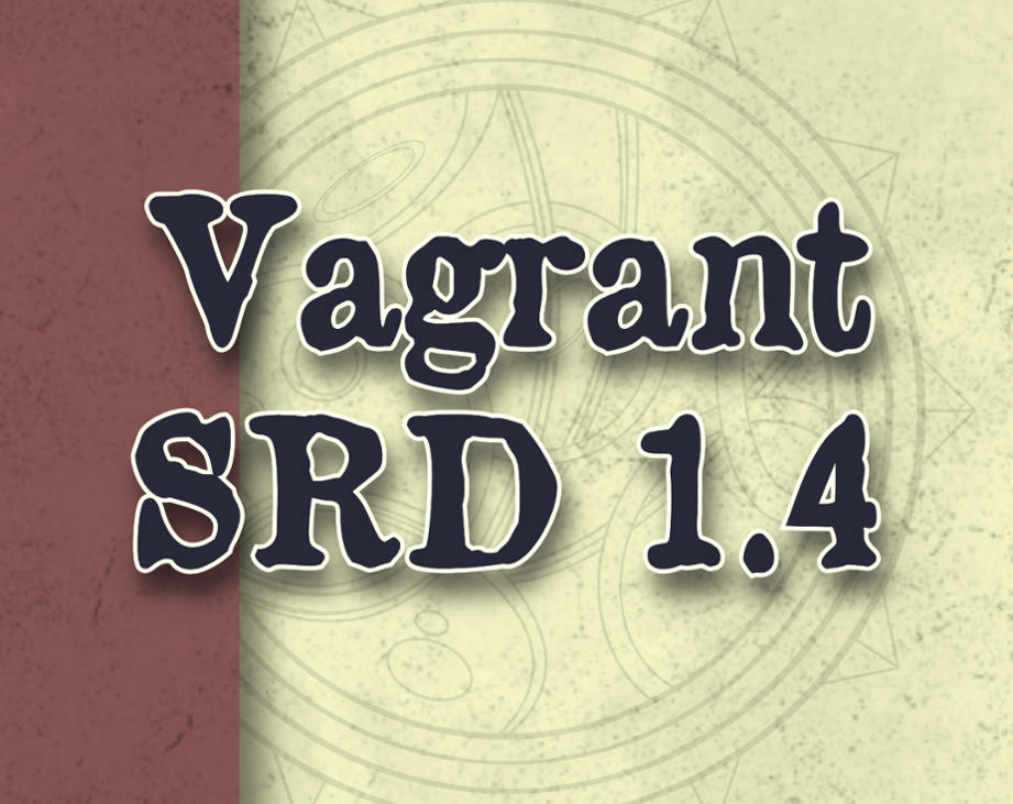 Games like Vagrant SRD 1.4 (CC License + Character Sheets)