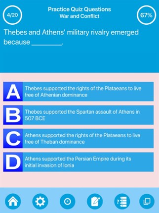 Ancient Greece History Quiz screenshot