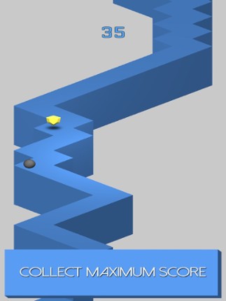 Ball Fast Runner - Collect Gem on the Route screenshot