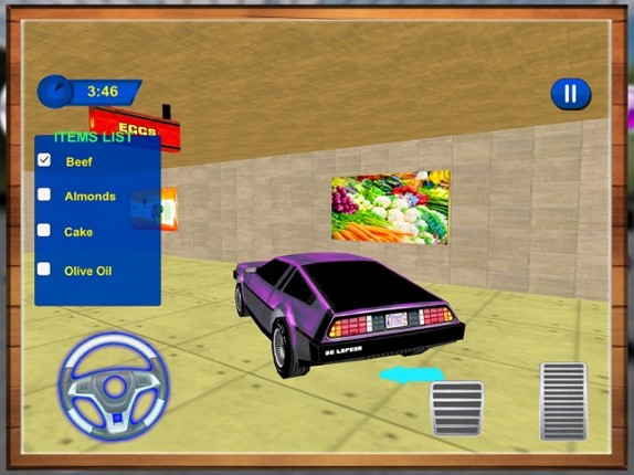 Car Drive Thru Supermarket – 3D Driving Simulator Image