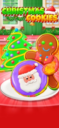 Christmas Unicorn Cookies Image