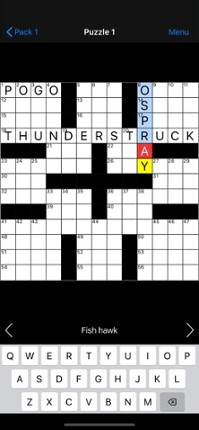 Crossword US screenshot