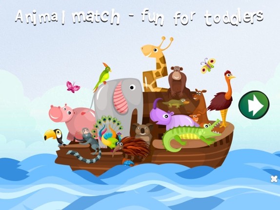 Cute Little Zoo Animal Match Craze - A Fun Safari Quiz Activity Game for Toddlers Image