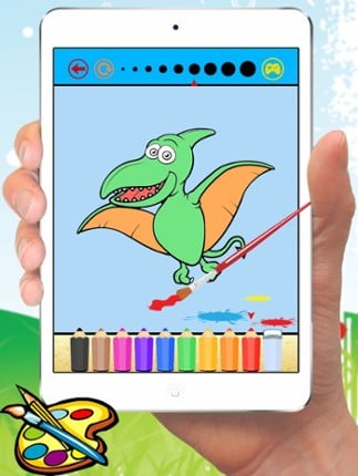 Dinosaur Coloring Book - Dino Baby Drawing for Kids Games Image