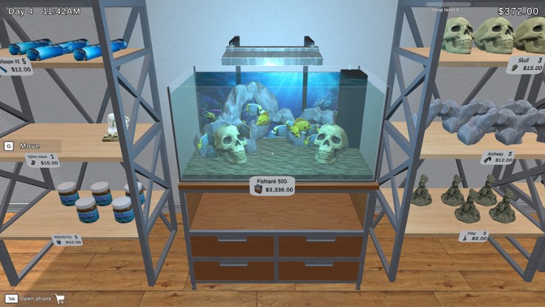 Fish Shop Simulator screenshot