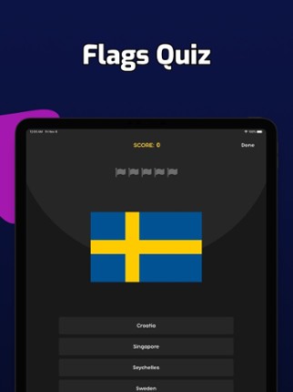 Flags Quiz - Learn World Flags screenshot