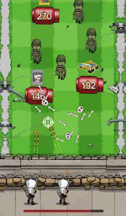 Zombie War Idle Defense Game screenshot