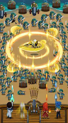 Zombie War Idle Defense Game screenshot