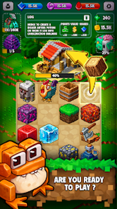 MergeCraft: Mine and Build Image