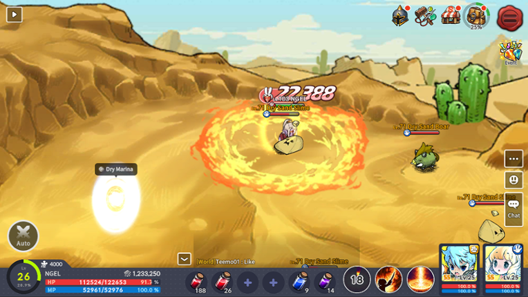 Devil Book: Hand-Drawn Action MMO Image