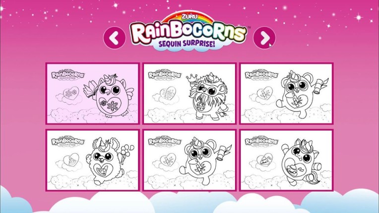 Rainbocorns screenshot