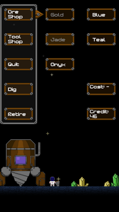 Asteroid Dig - Mobile screenshot