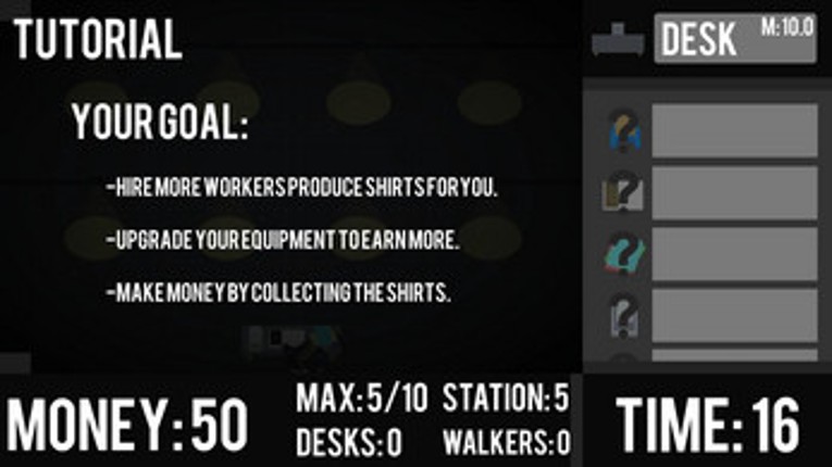 SweatShop screenshot