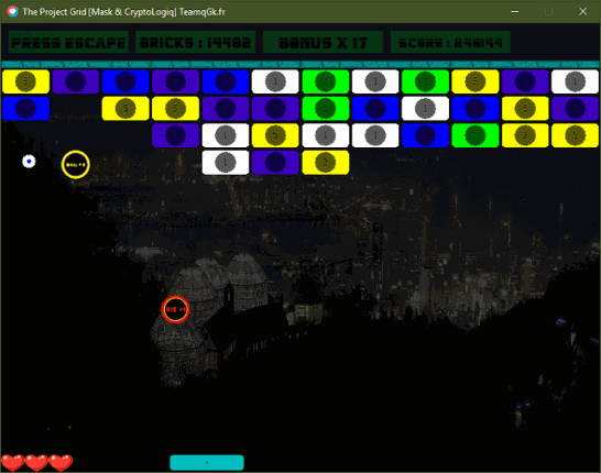 THE GRID Project - Multi Games : MahJong & Casse Brique Image