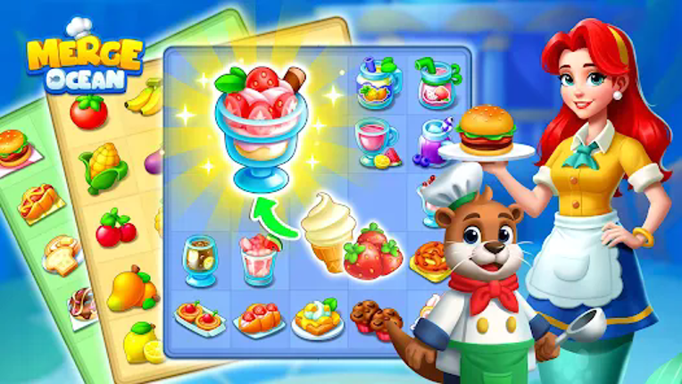 Merge Ocean - Story & Cooking screenshot