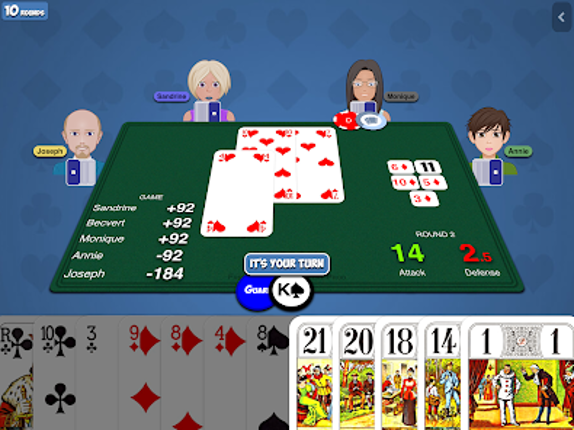 French-Tarot screenshot