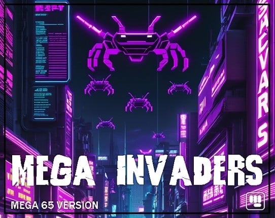 Mega Invaders Game Cover