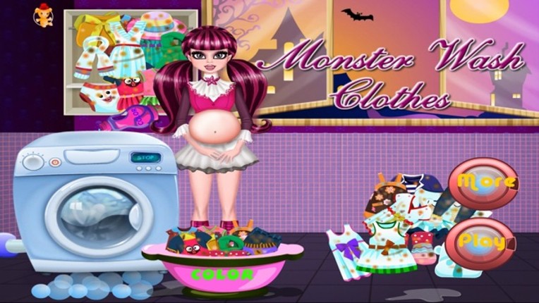 Monster Wash Clothes screenshot