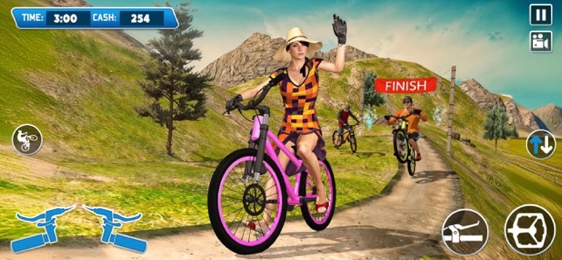 Offroad BMX Bicycle Mad Rider screenshot