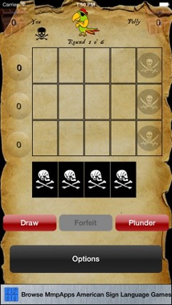 Pirate Cribbage screenshot