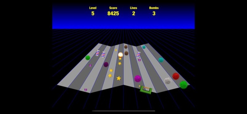 Pompom Invaders screenshot